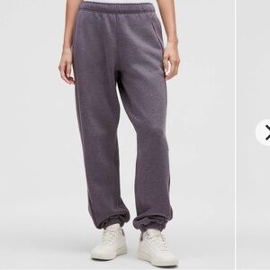 NWT Lululemon Scuba MR Oversized Jogger Regular - size Large - Heathered Gray